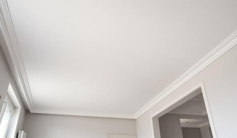 Alçıpan tavan ve beyaz kartonpiyer korniş